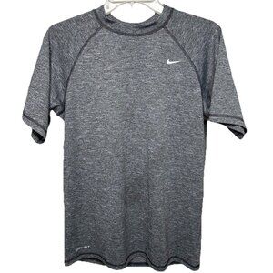 Nike Dri-FIT Men's‎ Size Small Gray Heather Short Sleeve Athletic T-Shirt